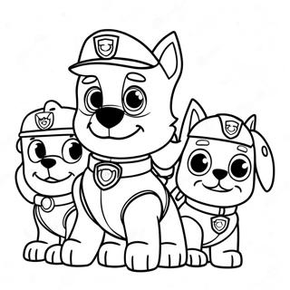 Halloween Paw Patrol Malarbild 75729-18746