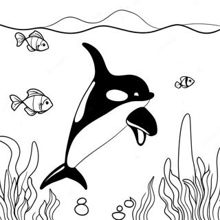 Sot Orka Simmande Malarbild 75756 18772