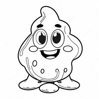 Tecknad Bajs Karaktar Malarbild 75808 18812