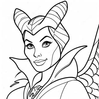 Maleficent Med Draken Malarbild 76370-19249