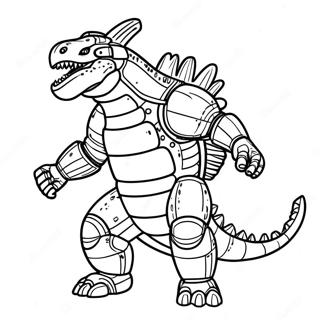 Mechagodzilla Ropande Malarbild 76424 19298