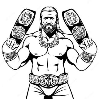 Triple H Haller Tva Balten Malarbild 76449-19320