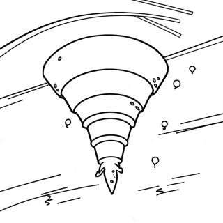 Snurrande Tornado Malarbild 76909 19681
