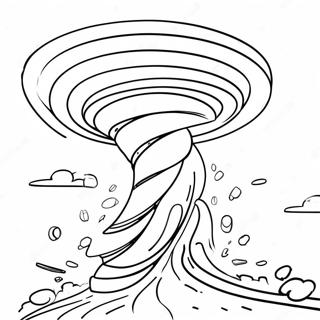 Snurrande Tornado Malarbild 76909 19683