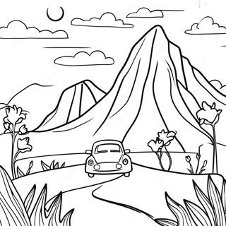 Aventyrlig Paldea Region Malarbild 77347-20002