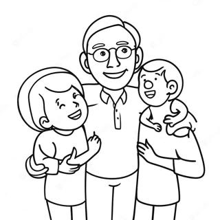 Glad Familj Drogfri Malarbild 77371-20013