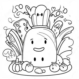 Tecknade Karaktarer Som Framjar Valmaende Malarbild 77373-20022