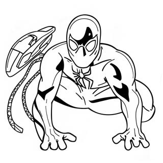 Spiderman 2099 Med Coola Prylar Malarbild 77398-20039