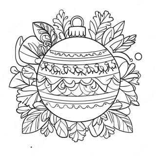 Charmig Julprydnad Malarbild 78095-20573