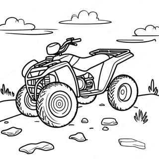 Off Road Fyrhjulig Malarbild 78328-20757