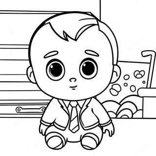 Boss Baby Malarbild 79331-21528