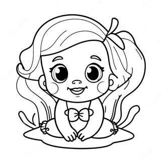 Sot Baby Ariel Malarbild 79563-21710