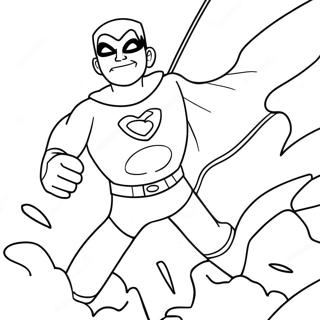 Ryan I Superhjalte Kostym Malarbild 80083 22109