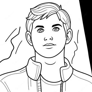 Percy Jackson Med Blixten Malarbild 80182-22178