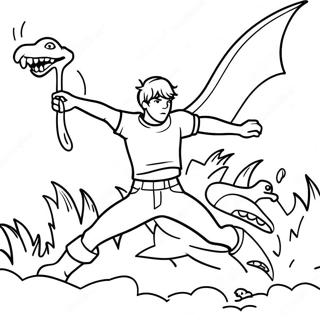 Percy Jackson Målarbilder