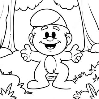 Smurfar Målarbilder