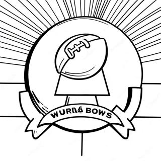 Super Bowl 2024 Lag Logotyp Malarbild 80875-22722