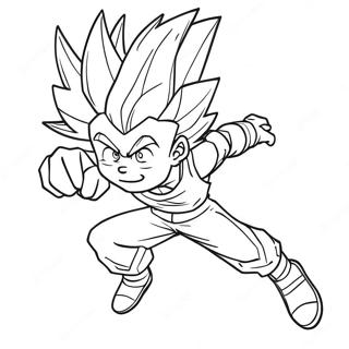 Gon Freecss I Aktion Malarbild 81106-22897