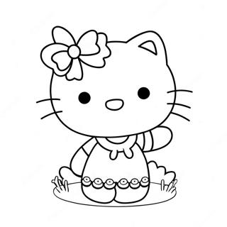 Hello Kitty Sot Malarbild 81313-23058