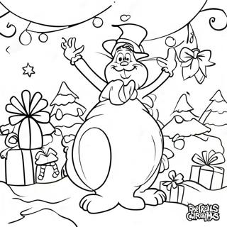 Whoville Julfirande Malarbild 81494 23202