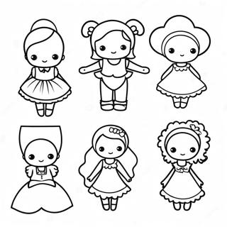 Sota Pappersdockor Malarbild 81519 23224