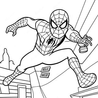 Hemkomst Spiderman Malarbild 81672-23335