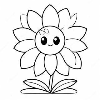 Flowey Blomman Malarbild 81728-23389