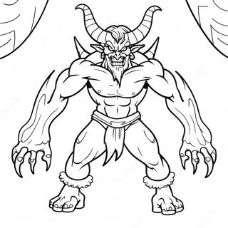 Demon Malarbild 82059-23636