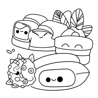 Sota Kawaii Sushi Malarbild 82188-23771