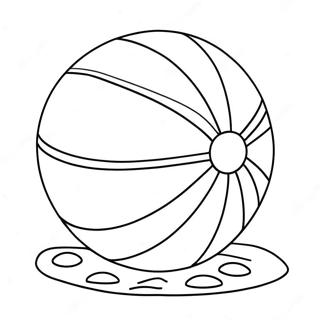 Strandboll Pa Sanden Farglaggningssida 82396-23939