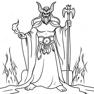 Hades I Underjorden Malarbild 82577-24078