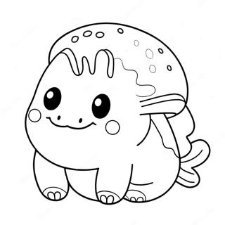 Sot Squishmallow Axolotl Malarbild 82908-24328