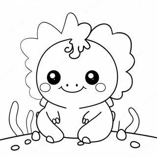 Fargglad Squishmallow Axolotl Malarbild 82911-24337