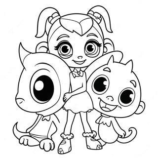 Vampirina Med Vanner Malarbild 83190-24550