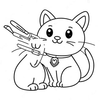 Vanlig Katt Veterinar Malarbild 83524-24813