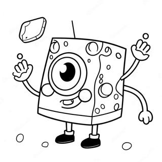 Sot Gary Spongebob Malarbild 83753-24991