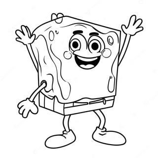 Lekfull Gary Spongebob Malarbild 83755 24998