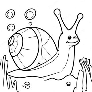 Gary Snigeln Under Vattnet Malarbild 83756-25003