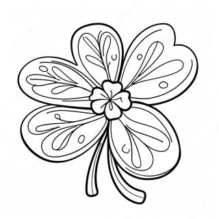 Sot Fyrklover Malarbild 83883-25098