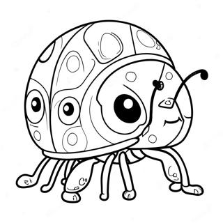 Tikki Ladybug Kwami Malarbild 84061-25230