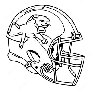 Detroit Lions Logotyp Malarbild 84803-25812