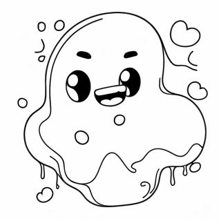 Rolig Ansikte Slime Malarbild 84882-25881