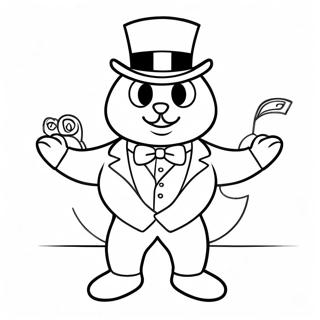 Tuxedo Sam Malarbild 84903 25971