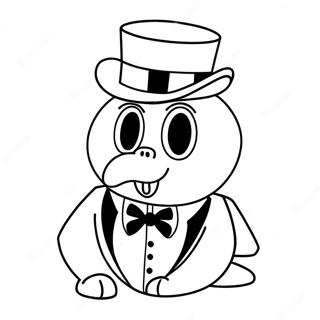 Tuxedo Sam Malarbild 84903 25972