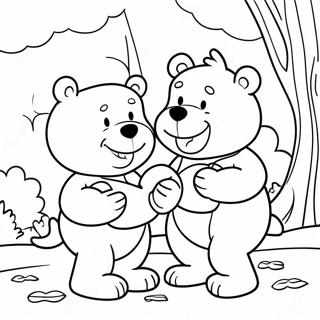 Berenstain Bears Malarbild 85031-26070