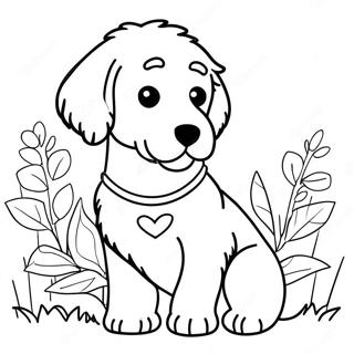 Goldendoodle Malarbild 85517-26446