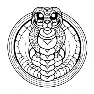 Cobra Kai Logotyp Malarbild 85595-26506