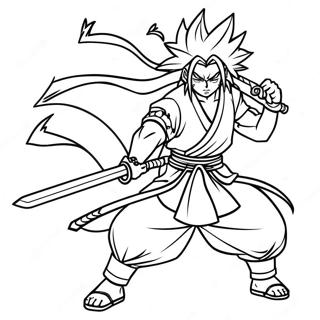 Rengoku Med Svard Malarbild 85726 26617