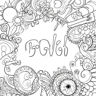 Roliga Svordomar For Vuxna Malarbild 86134 26932