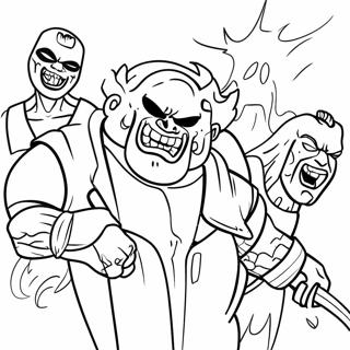 Skurkar Malarbild 86516-27252